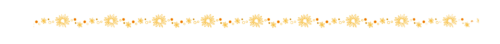 黄色い花のライン