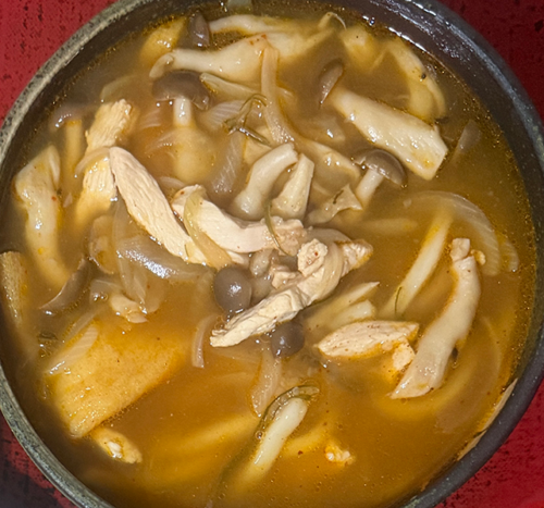 キムチうどん