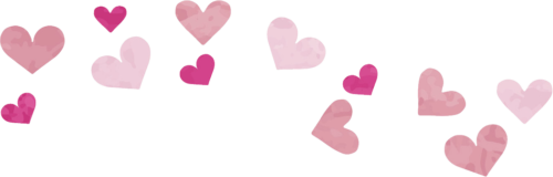 たくさんのハート